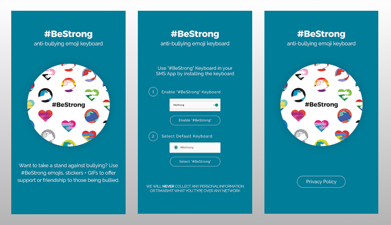 BeStrong Anti-Bullying Emojis