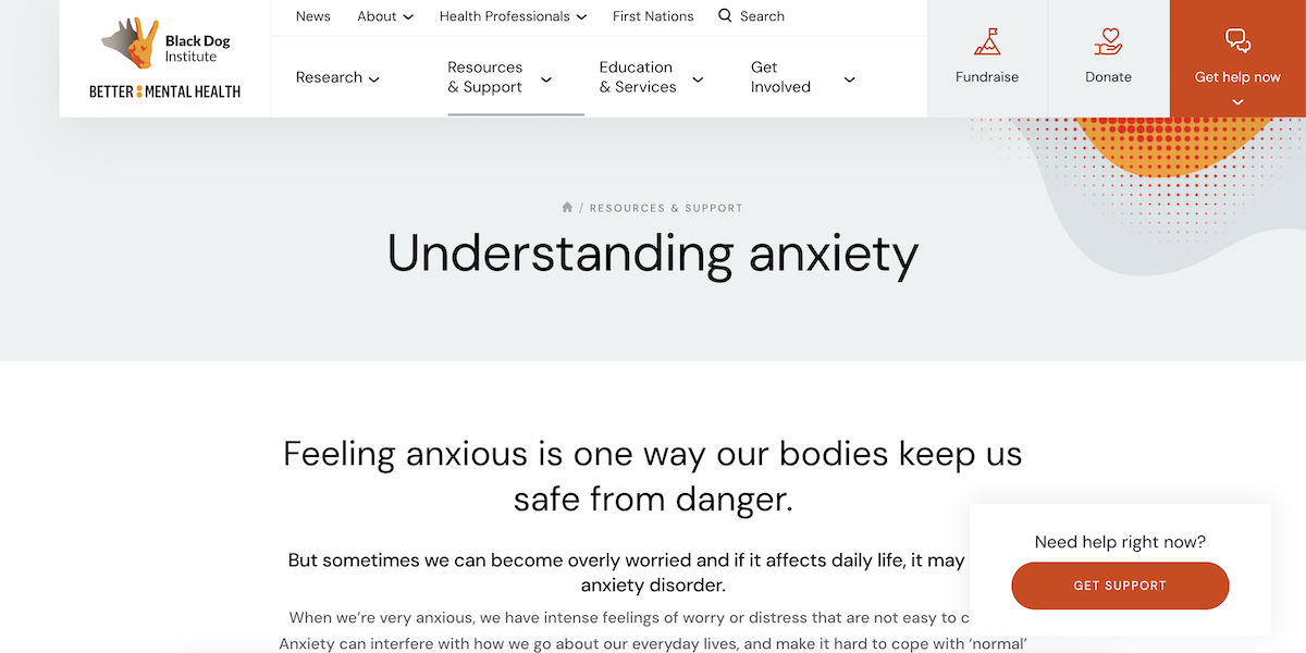 Understanding anxiety
