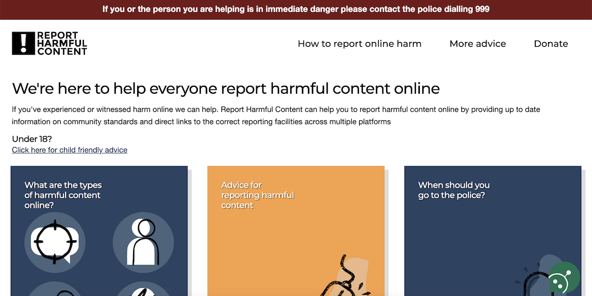 Report Harmful Content
